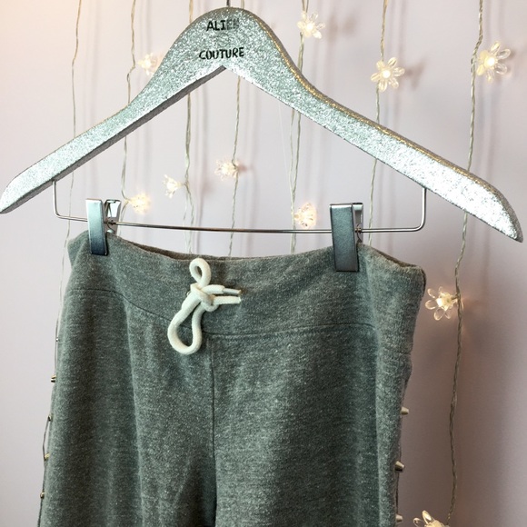 Monrow Studded Sweatpants (worn once) - Picture 5 of 8